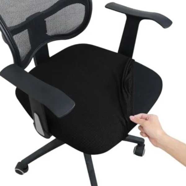 Stolar>TS-Kontorsstolskydd Avtagbara Stolsöverdrag Universellt Modernt Enkelt Stil Roterande Stolsöverdrag för Roterande Kontorsstol C