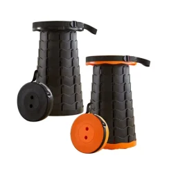 Global Items Pallar>Två st hopfällbara Utomhusstolar – Bärbar och Justerbar för Camping