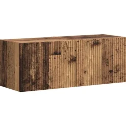 vidaXL Tv-Bänkar>TV Vägghylla Väggmonterad 2 pcs Gammalt trä 60 x 31 x 29.5 cm