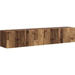 vidaXL Tv-Bänkar>TV Vägghylla Väggmonterad 2 pcs Gammalt trä 60 x 31 x 29.5 cm