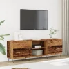 vidaXL Tv-Bänkar>Tv-bänk åldrat trä 150x30x50 cm konstruerat trä