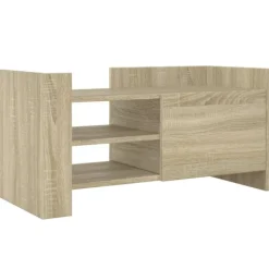 vidaXL Tv-Bänkar>Tv-bänk sonoma ek 80x35x40 cm konstruerat trä