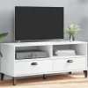 vidaXL Tv-Bänkar>Tv-bänk VIKEN vit konstruerat trä