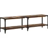 vidaXL Tv-Bänkar>Tv-bänk 150x30x41 cm massivt återvunnet trä