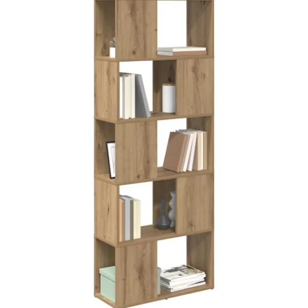 vidaXL Hyllor>TV-bänkset Väggmonterad Brun 60 x 24 x 156 cm Konstruerat trä