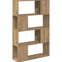 vidaXL Tv-Bänkar>TV-bänkset Väggmonterad Brun 80 x 24 x 125 cm Konstruerat trä