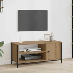 vidaXL Tv-Bänkar>TV-skåp Artisan Ek 100 x 40 x 45 cm Konstruerat trä