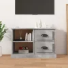 vidaXL Tv-Bänkar>TV-skåp betonggrå 73x35,5x47,5 cm konstruerat trä