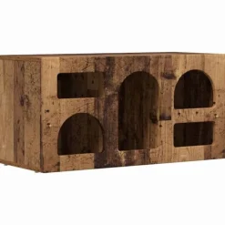 vidaXL Tv-Bänkar>TV-skåp Gammalt trä 80 x 35 x 40 cm Konstruerat trä