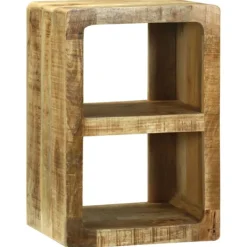 vidaXL Tv-Bänkar>TV-skåp med hylla Brun 36 x 30 x 54 cm Massivt Mangoträ