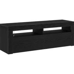 vidaXL Tv-Bänkar>TV-skåp Svart Ek 120 x 35 x 40 cm Konstruerat trä