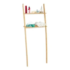 B2X Hyllor>Tvättmaskinhylla i bambu