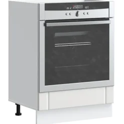 vidaXL Skåp>Ugnsskåp Lucca vit konstruerat trä