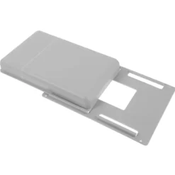 Kontorsmöbler>Under-desk låda skrivbordslåda spikfri dold låda multifunktionell skrivbordsförvaring (21,5X15,5 cm, ljusgrå)