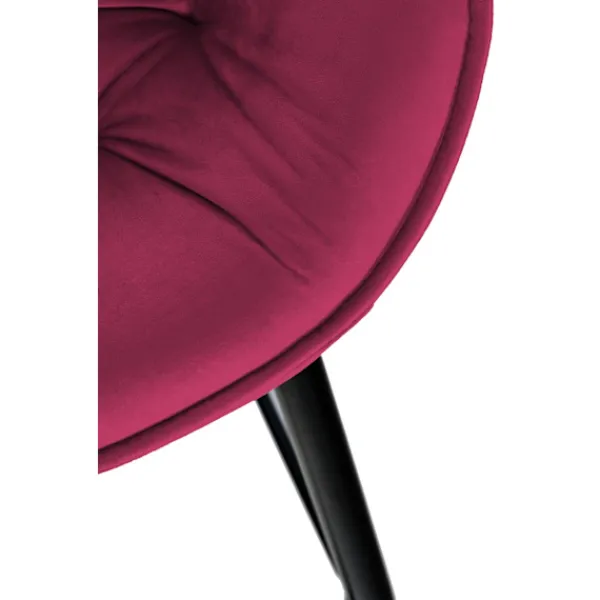 BellaFurn Stolar>Uppsättning av 2 sammet barstolar - Uppdaterad säte - Modern design och komfort