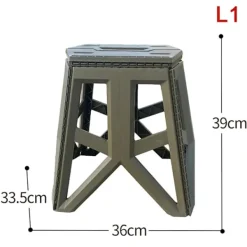 HEET Pallar>Utomhus bärbar hopfällbar pall Högt bärande handtagsdesign L1