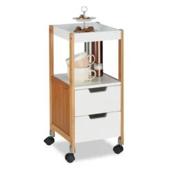 B2X Småbord>Vagn med lådor