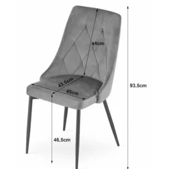 Valora Matgrupper>KOVA 60 Bordsset Ask Runt Modern Design x2
