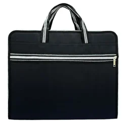 Kontorsmöbler>Vattentät Canvas Förvaringsmapp Bärbar Portfölj Flera Lager Insatsmapp Shape1