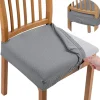 Stolar>Vattentäta stolsöverdrag för matstolar, set om 4, stretch