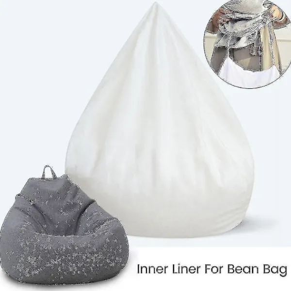 Sittsäckar>Vattentätt Innerfodral för Lazy Bean Bag Soffa, Utan Fyllning - Storlek 100x120 cm (FMY)