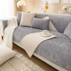 Generic Soffor>Vattentätt L-format sofföverdrag, hörnsoffa, smutsavvisande, soffskydd, A-70x150cm