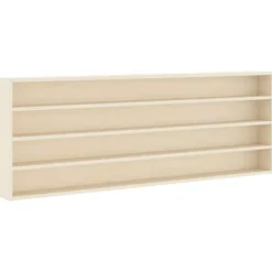 vidaXL Hyllor>Väggdisplay med hylla Beige 100 x 8,5 x 36 cm Konstruerat trä