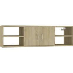 vidaXL Tv-Bänkar>Vägghylla sonoma-ek 102x30x29 cm konstruerat trä