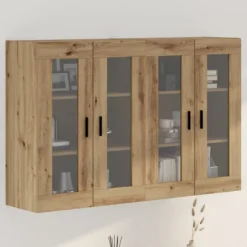 vidaXL Skåp>Väggmonterade Skåp 2 pcs artisan ek 69,5 x 34 x 90 cm