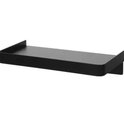 Hyllor>Väggmonterat förvaringsställ Litet väggmonterat självhäftande förvaringsställ Telefonhållare Svart 18,5X9,1X4,2 cm