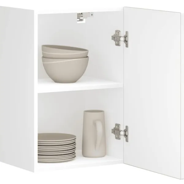 vidaXL Skåp>Väggskåp för kök Kalmar högglans vit konstruerat trä