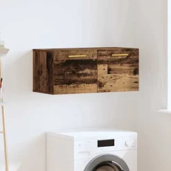 vidaXL Skåp>Väggskåp Gammalt trä 80 x 36.5 x 35 cm Konstruerat trä