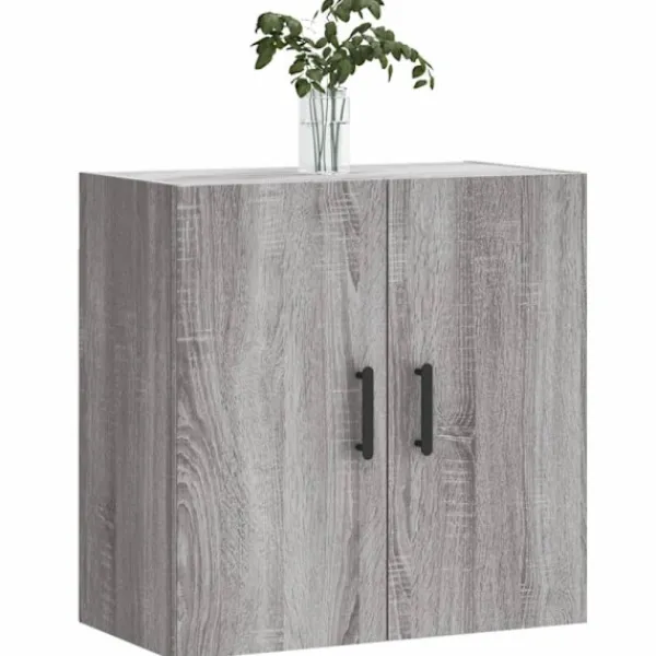 vidaXL Skåp>Väggskåp grå sonoma 60x31x60 cm konstruerat trä