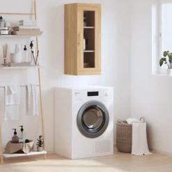 vidaXL Skåp>Väggskåp sonoma-ek 34,5x34x90 cm