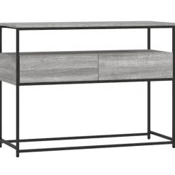 vidaXL Småbord>Avlastningsbord sonoma 100x40x75 cm konstruerat trä