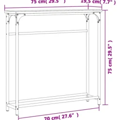 vidaXL Småbord><noscript><img width=