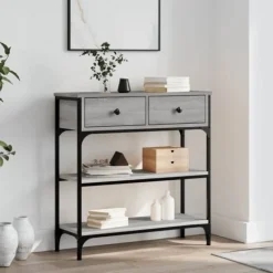 vidaXL Småbord>Avlastningsbord sonoma 72,5x25x75 cm konstruerat trä