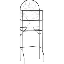 vidaXL Hyllor>Badrumshylla 60x33x174 cm