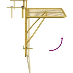 vidaXL Balkongmöbler><noscript><img width=