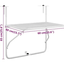 vidaXL Balkongmöbler><noscript><img width=