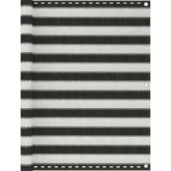 vidaXL Balkongmöbler>Balkongskärm HDPE 120x600 cm och vit