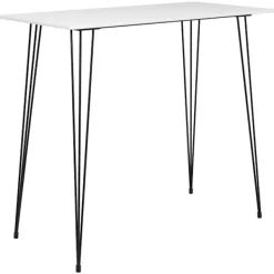 vidaXL Matgrupper>Bargrupp 5 delar och svart