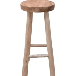 vidaXL Stolar>Barstol teak