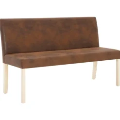 vidaXL Balkongmöbler>Bänk 139,5 cm konstmocka