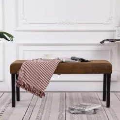 vidaXL Balkongmöbler>Bänk 106 cm konstmocka