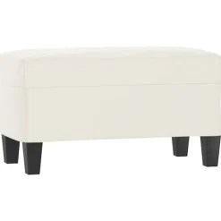 vidaXL Balkongmöbler>Bänk 70x35x41 cm mikrofibertyg