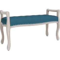 vidaXL Balkongmöbler>Bänk 110x45x60 cm sammet