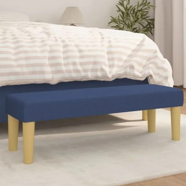 vidaXL Balkongmöbler>Bänk 100x30x30 cm tyg