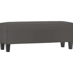 vidaXL Balkongmöbler>Bänk 100x35x41 cm konstläder