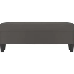 vidaXL Balkongmöbler>Bänk 100x35x41 cm konstläder